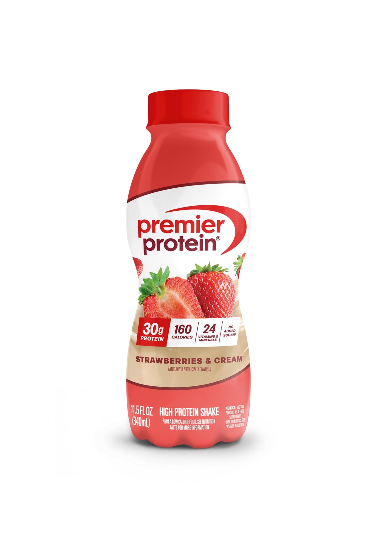 Premier Protein 30g High Protein Shake, Bananas & Cream, 12 Pack