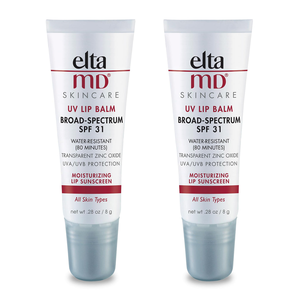 EltaMD UV Lip Balm Sunscreen, Transparent Zinc Oxide, SPF 30