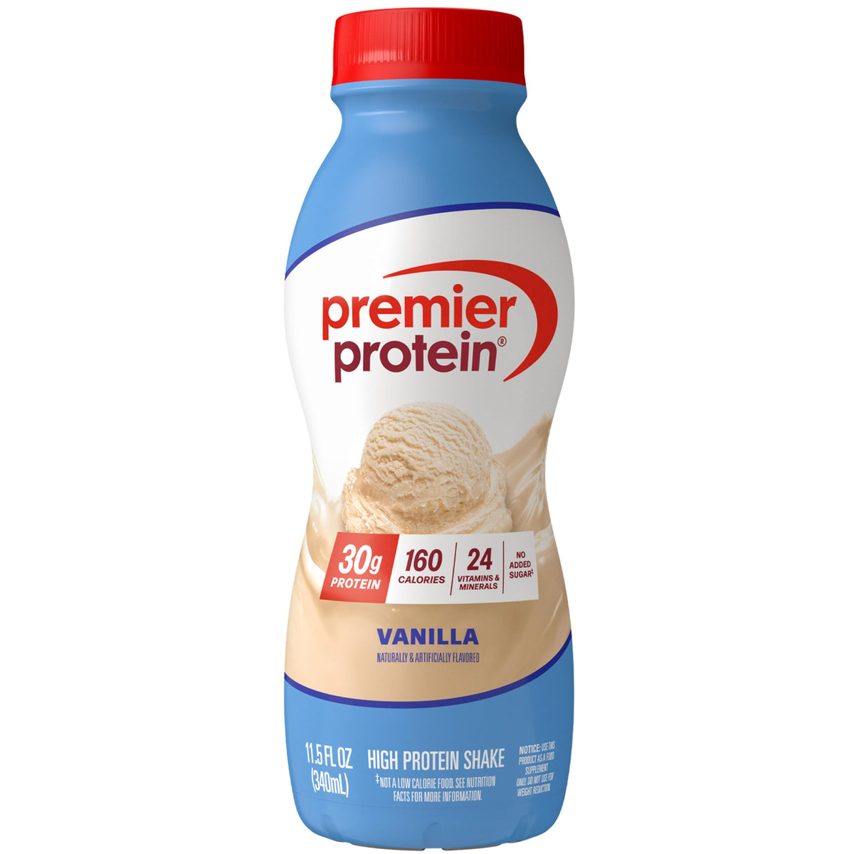 Premier Protein 30g High Protein Shake, Bananas & Cream, 12 Pack