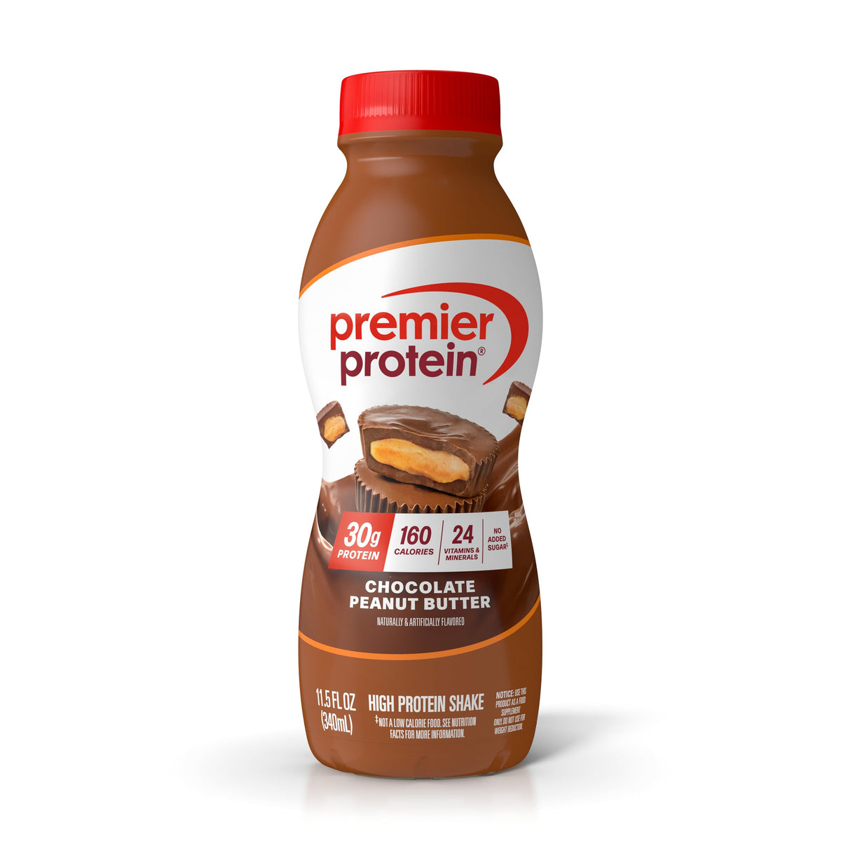 Premier Protein 30g High Protein Shake, Bananas & Cream, 12 Pack