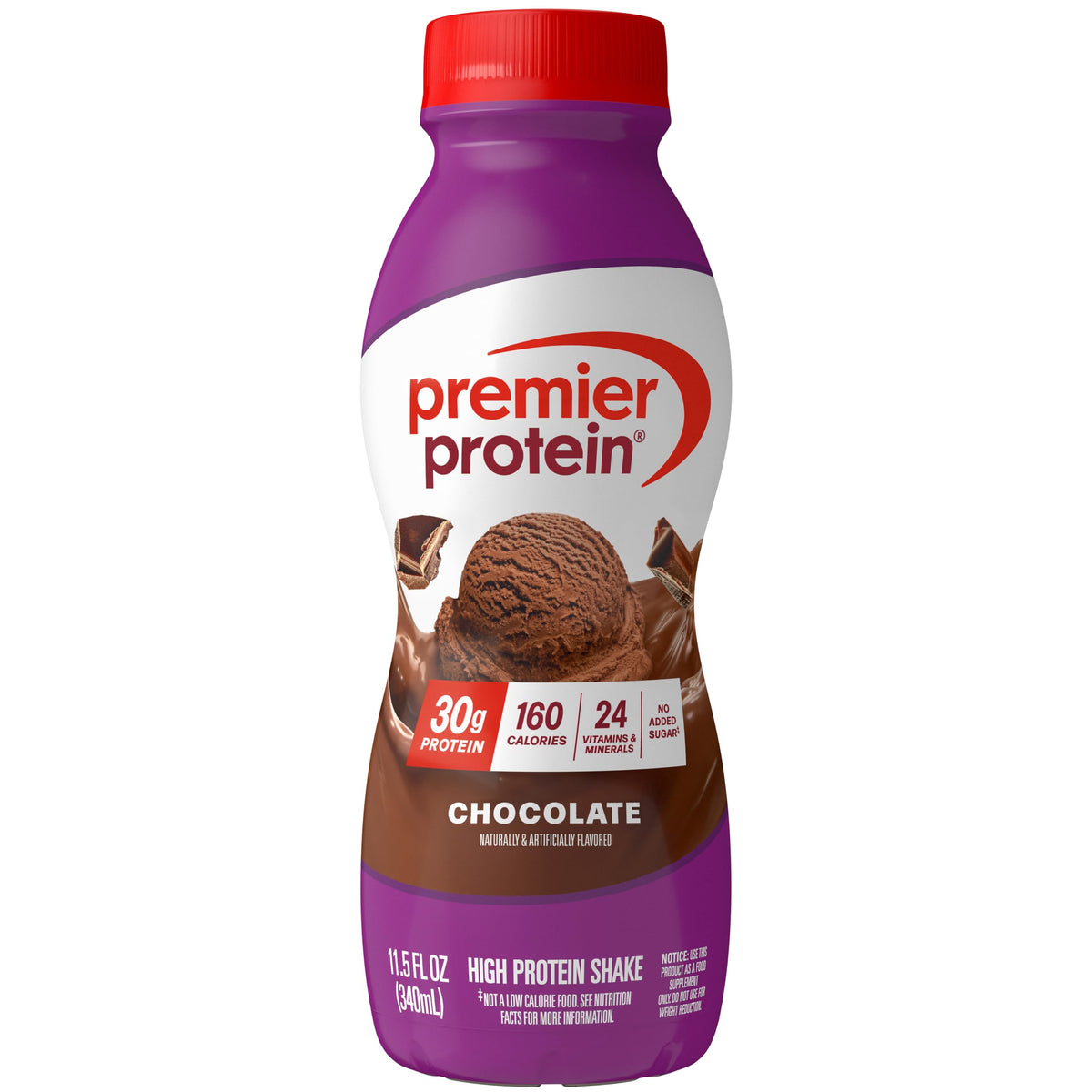 Premier Protein 30g High Protein Shake, Bananas & Cream, 12 Pack