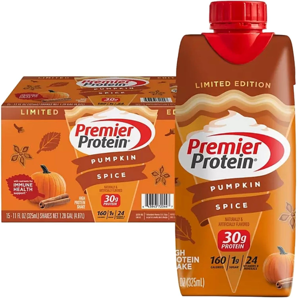 Premier Protein 30g High Protein Shake, Bananas & Cream, 12 Pack