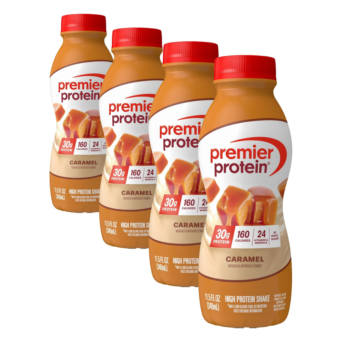 Premier Protein 30g High Protein Shake, Bananas & Cream, 12 Pack
