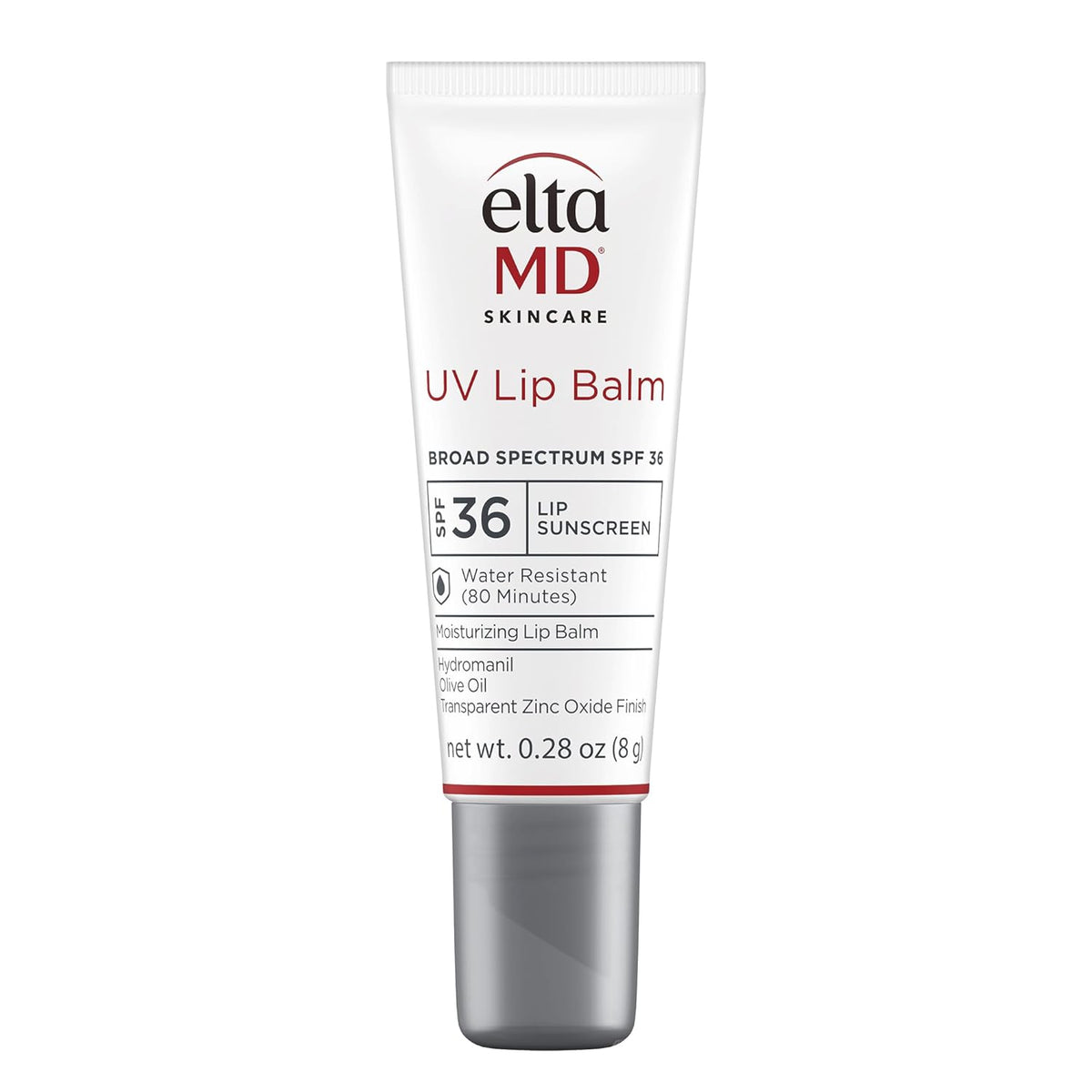 EltaMD UV Lip Balm Sunscreen, Transparent Zinc Oxide, SPF 30