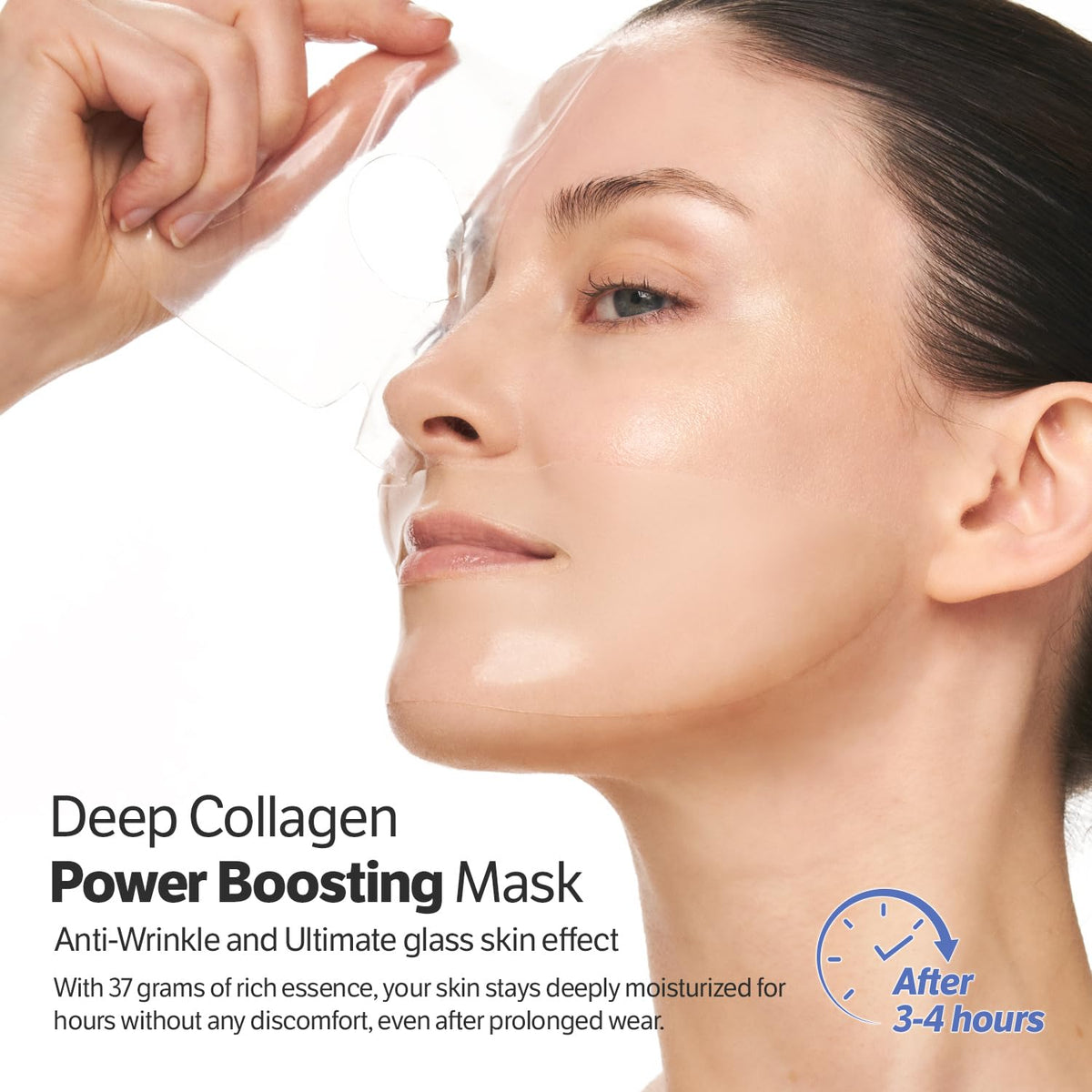 SUNGBOON EDITOR Rejuvenating Combo/Deep Collagen Boost Set, Face Mask (4ea) & Serum, Collagen & Volufiline Skincare Set, Hydrating & Firm-Looking Care Korean Skincare Gifts for Women