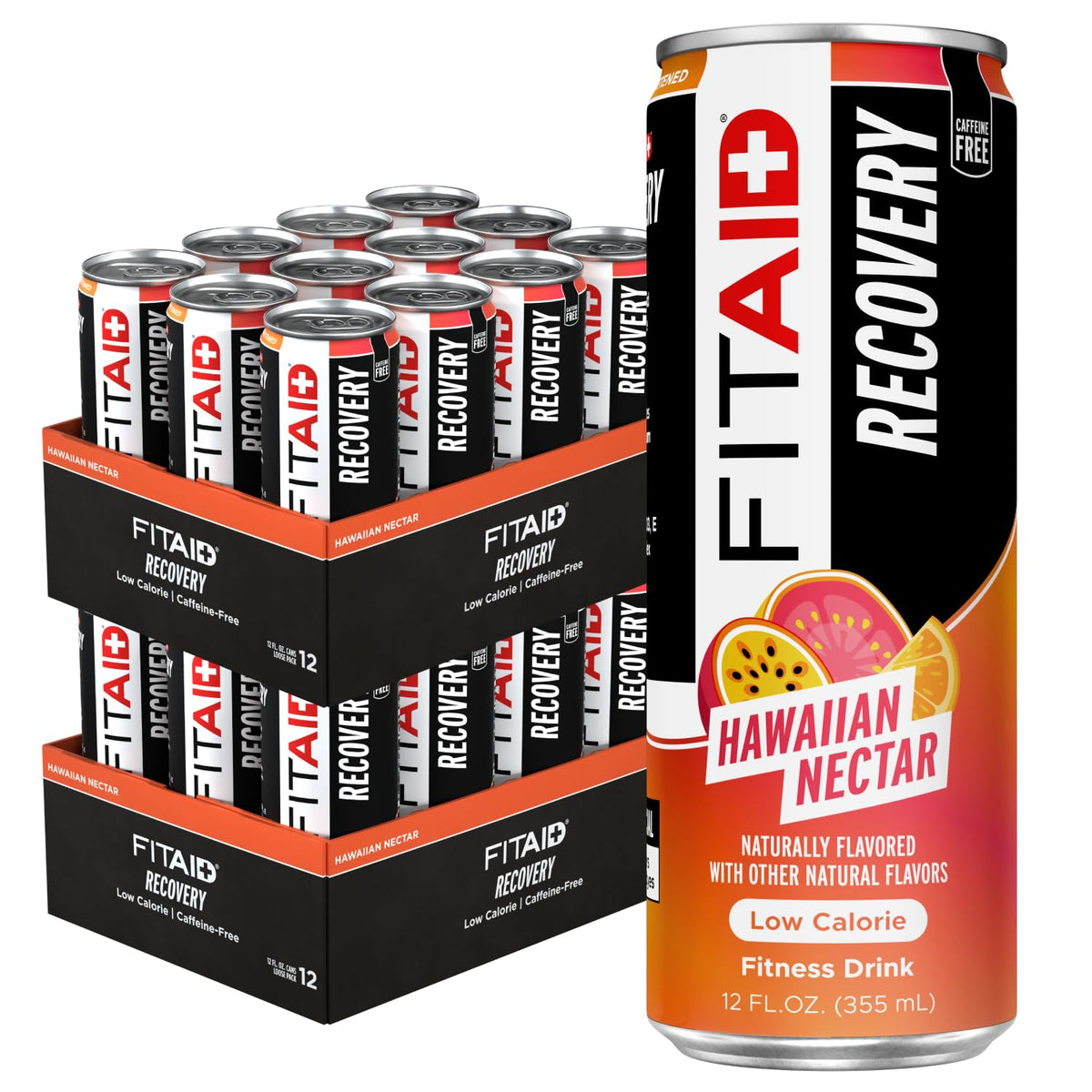 FITAID Post Workout Recovery Drink, Citrus Medley, 12 fl oz (24-Pack)
