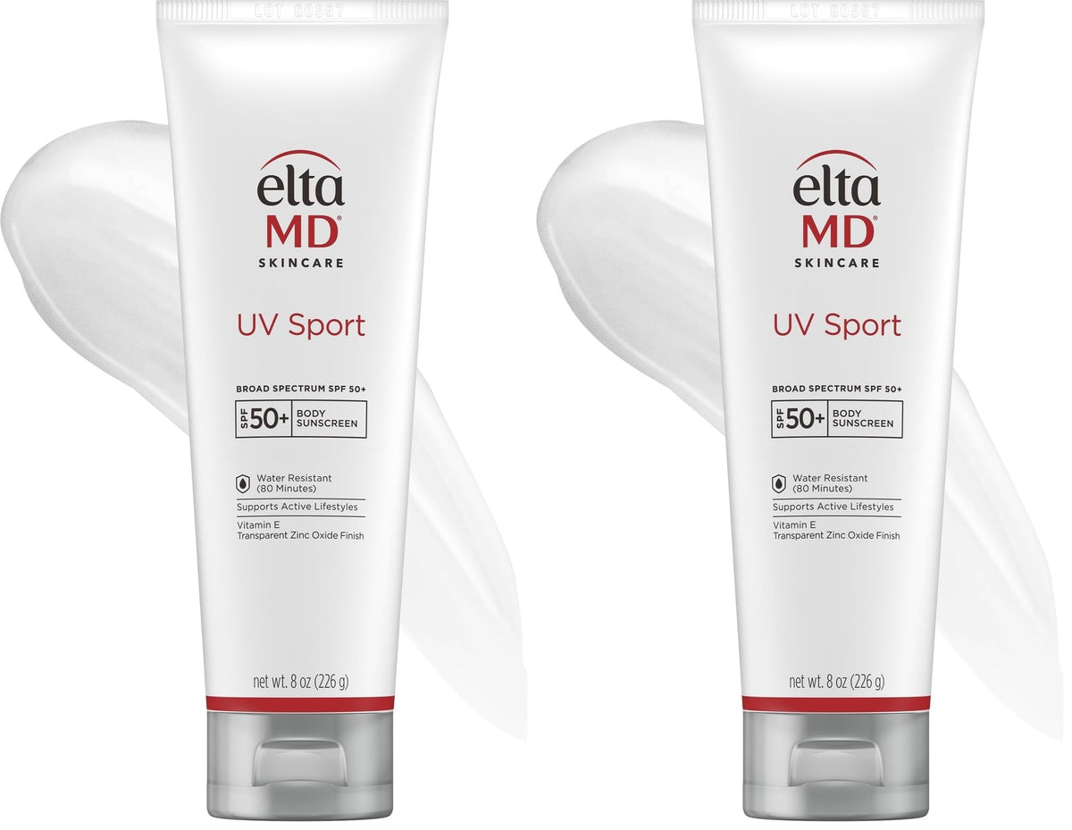 EltaMD UV Sport Sunscreen, Water and Sweat Resistant 80 Min, SPF 50