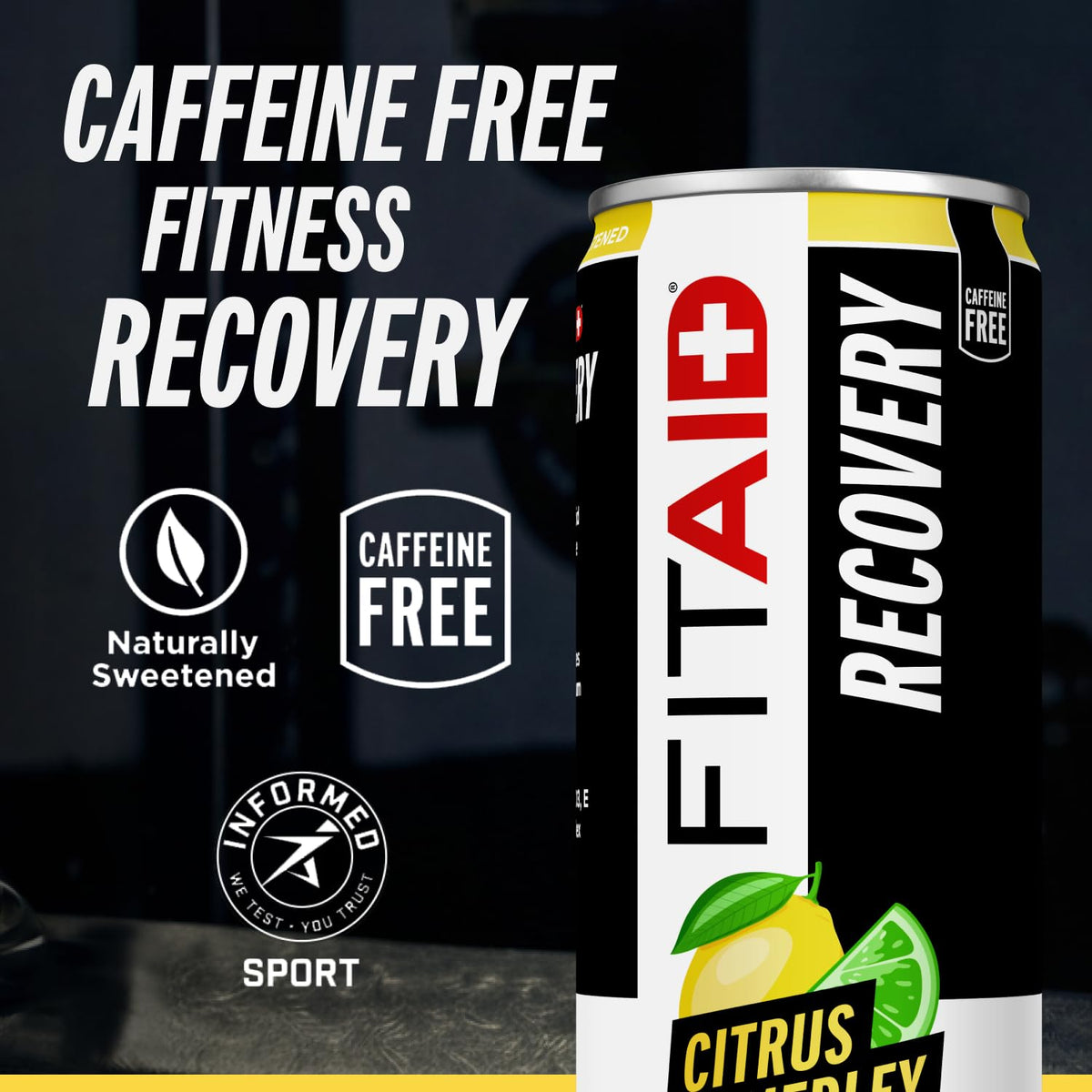 FITAID Post Workout Recovery Drink, Citrus Medley, 12 fl oz (24-Pack)